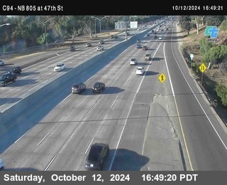 (C094) NB 805 : 47th Street (on ramp)