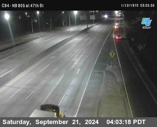 (C094) NB 805 : 47th Street (on ramp)