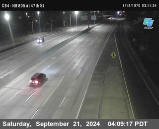 (C094) NB 805 : 47th Street (on ramp)