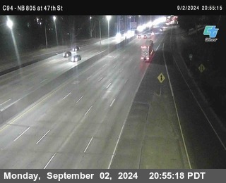 (C094) NB 805 : 47th Street (on ramp)