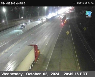 (C094) NB 805 : 47th Street (on ramp)