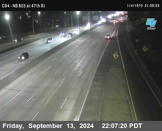 (C094) NB 805 : 47th Street (on ramp)