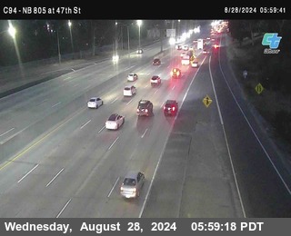 (C094) NB 805 : 47th Street (on ramp)