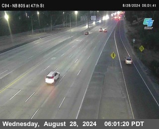 (C094) NB 805 : 47th Street (on ramp)