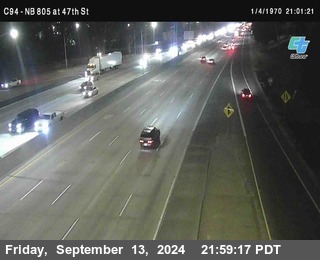 (C094) NB 805 : 47th Street (on ramp)