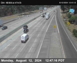 (C094) NB 805 : 47th Street (on ramp)