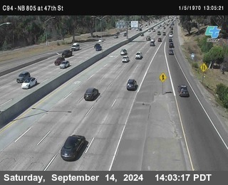 (C094) NB 805 : 47th Street (on ramp)