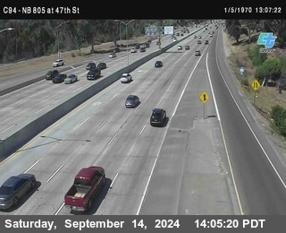 (C094) NB 805 : 47th Street (on ramp)