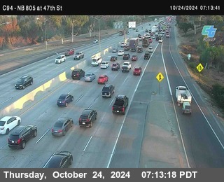 (C094) NB 805 : 47th Street (on ramp)