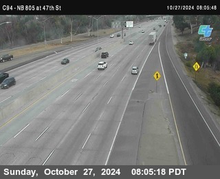 (C094) NB 805 : 47th Street (on ramp)