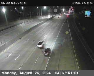 (C094) NB 805 : 47th Street (on ramp)