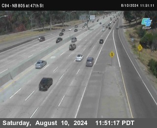 (C094) NB 805 : 47th Street (on ramp)