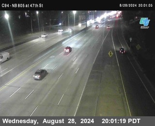 (C094) NB 805 : 47th Street (on ramp)