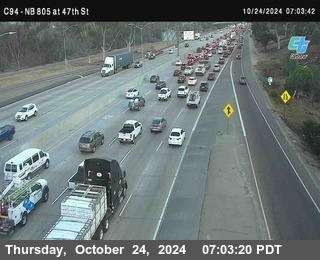 (C094) NB 805 : 47th Street (on ramp)