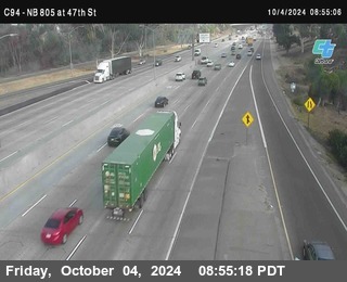 (C094) NB 805 : 47th Street (on ramp)