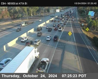 (C094) NB 805 : 47th Street (on ramp)