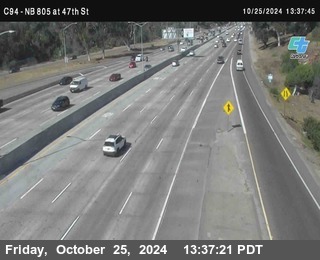 (C094) NB 805 : 47th Street (on ramp)