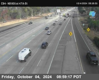 (C094) NB 805 : 47th Street (on ramp)