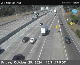 (C094) NB 805 : 47th Street (on ramp)