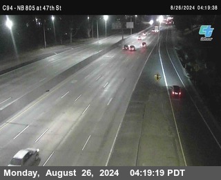 (C094) NB 805 : 47th Street (on ramp)