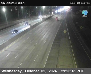 (C094) NB 805 : 47th Street (on ramp)