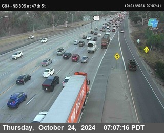 (C094) NB 805 : 47th Street (on ramp)