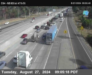 (C094) NB 805 : 47th Street (on ramp)