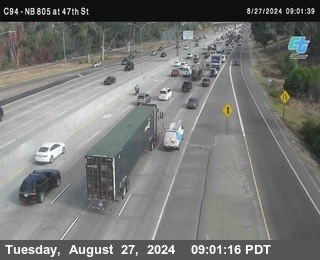 (C094) NB 805 : 47th Street (on ramp)