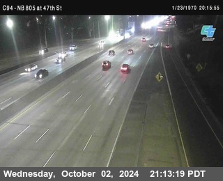 (C094) NB 805 : 47th Street (on ramp)