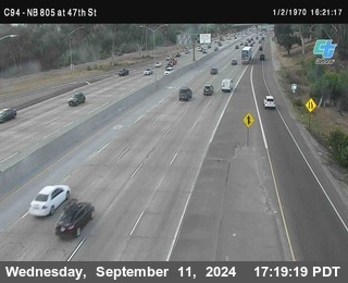 (C094) NB 805 : 47th Street (on ramp)