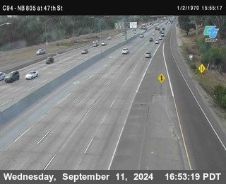 (C094) NB 805 : 47th Street (on ramp)