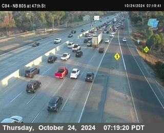 (C094) NB 805 : 47th Street (on ramp)