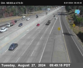 (C094) NB 805 : 47th Street (on ramp)