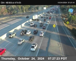 (C094) NB 805 : 47th Street (on ramp)