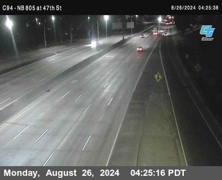 (C094) NB 805 : 47th Street (on ramp)