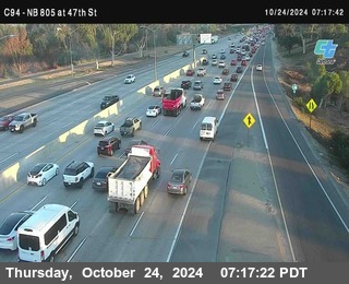 (C094) NB 805 : 47th Street (on ramp)