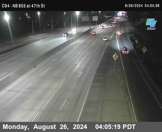 (C094) NB 805 : 47th Street (on ramp)