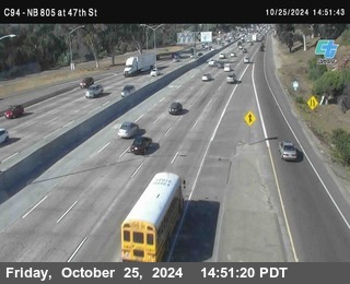 (C094) NB 805 : 47th Street (on ramp)