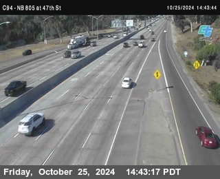 (C094) NB 805 : 47th Street (on ramp)