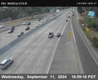 (C094) NB 805 : 47th Street (on ramp)