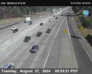 (C094) NB 805 : 47th Street (on ramp)