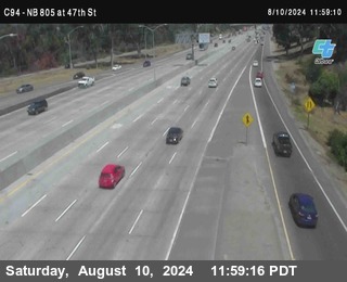 (C094) NB 805 : 47th Street (on ramp)