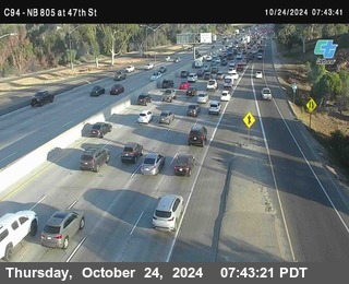 (C094) NB 805 : 47th Street (on ramp)