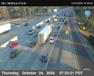 (C094) NB 805 : 47th Street (on ramp)