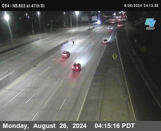 (C094) NB 805 : 47th Street (on ramp)