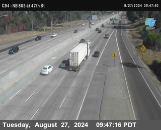 (C094) NB 805 : 47th Street (on ramp)