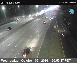 (C094) NB 805 : 47th Street (on ramp)