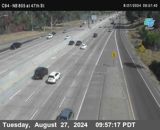 (C094) NB 805 : 47th Street (on ramp)