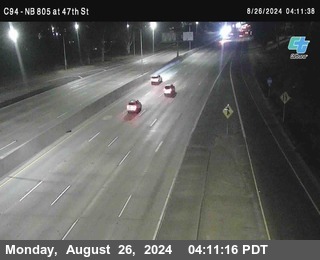 (C094) NB 805 : 47th Street (on ramp)