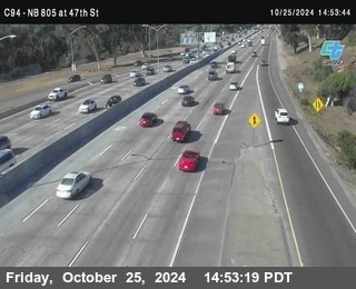 (C094) NB 805 : 47th Street (on ramp)